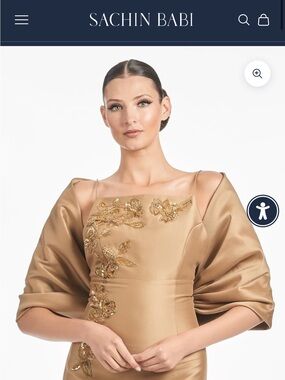 Sachin + Babi Gold Hug Shawl